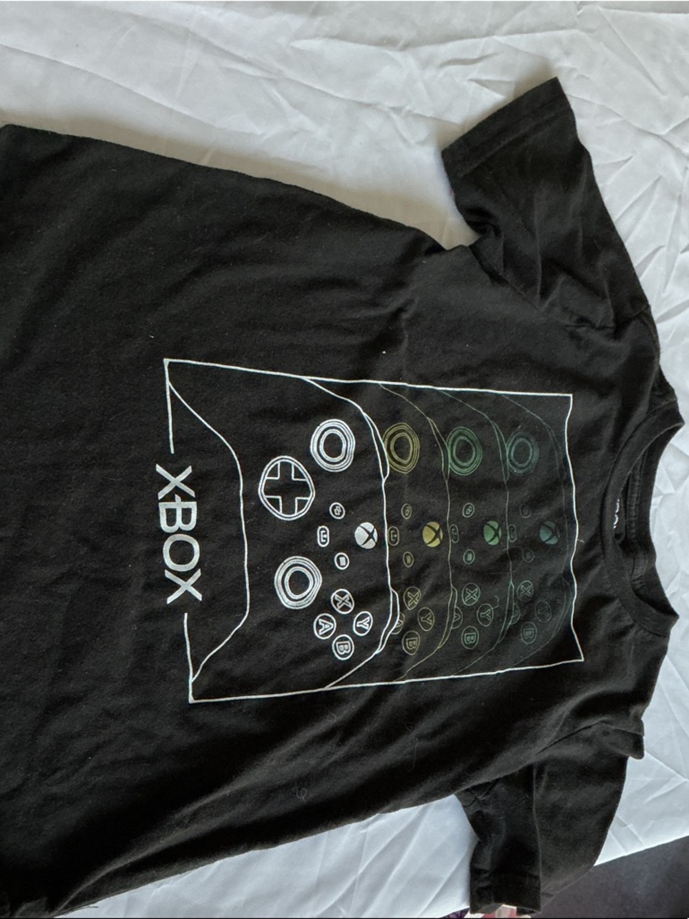 Xbox Kids Black Short Sleeve Graphic Tee